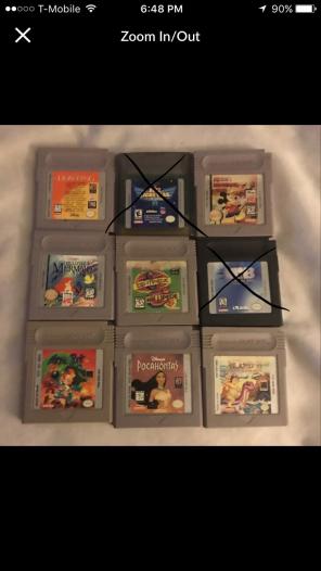Gameboy Game Lot
