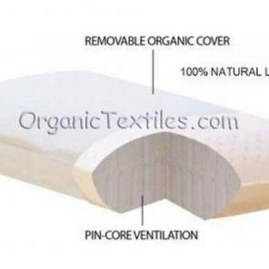 Organic Textiles Talalay Latex Pillow
