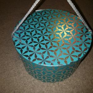 Round box brand new never used