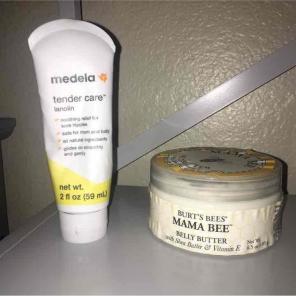 Burt' Bees Belly Butter & Medela Soother