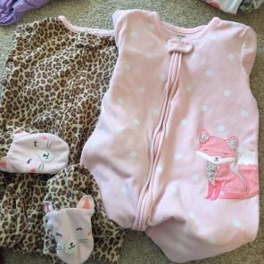 Fleece Footed Pajamas 3t