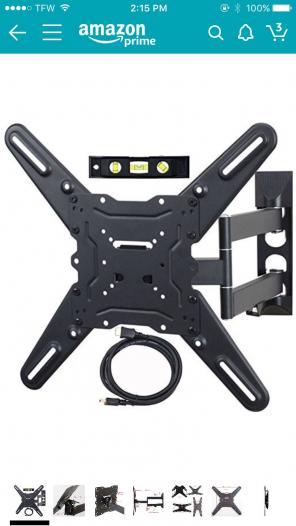 Full Motion Wall Mount