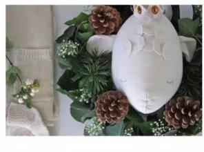 Precious Plush Sheep Head Wall Decor