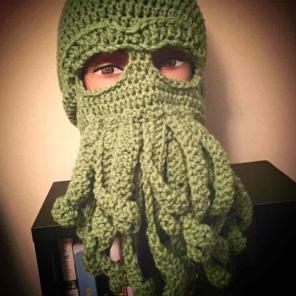 Crocheted Cthulhu Beanie
