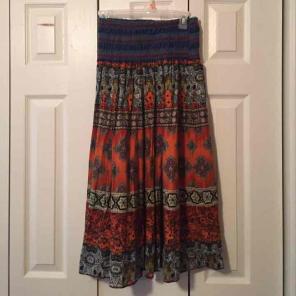 Boho Gypsy Festival Skirt