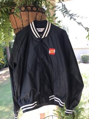 Vintage Chalk Line Golden Flake Bomber