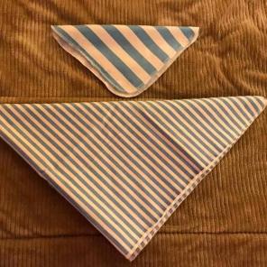 Baby swaddling blanket & burp cloth