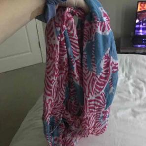 Lilly Pulitzer infinity scarf