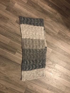 Blue/white/gray Infinity Scarf