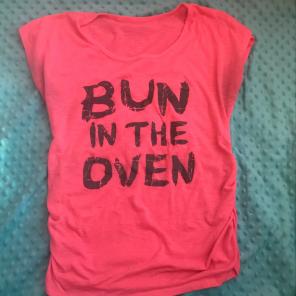 Bun In The Oven Maternity Tee M/L