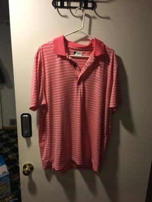 Pink Izod Golf Polo