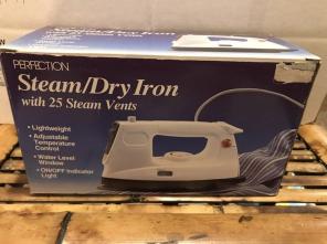 Steam/Dry Iron With 25 Steam Vents