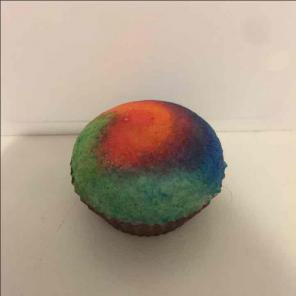 Tie Dye Cupcake Squishy!