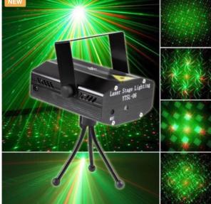 Mini Projector DJ Disco Laser Light