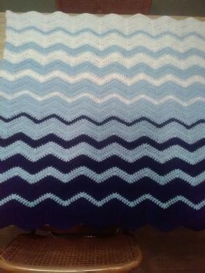 Handmade baby blanket