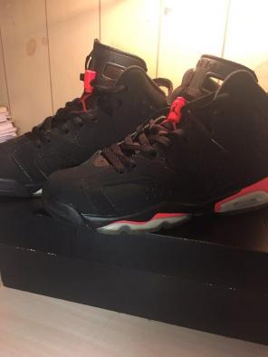 Air Jordan 6 "Black Infrared" Size 6.5
