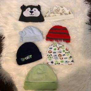 5 Baby Hats