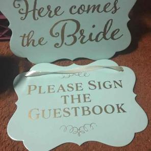 Wedding Signs