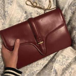 Zara envelope clutch shoulder bag