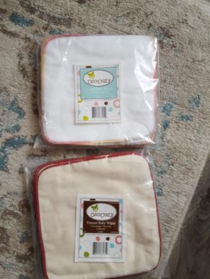 2 new packs of osocozy flannel wipes