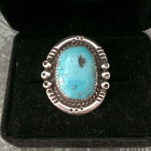 1940's Navajo Old Pawn Sterling Ring