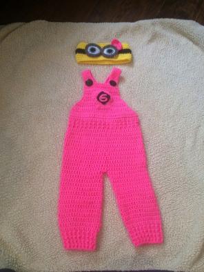 Crochet Minions Outfit