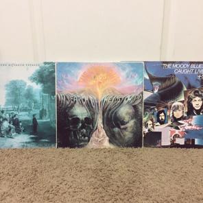 The Moody Blues Vinyl Records Lot Of3