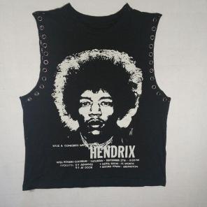 HENDRIX GRAPHIC BROMLET SLEEVE TANK