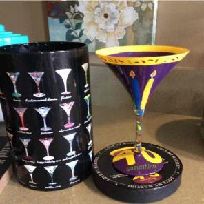 Lolita "40something" martini glass