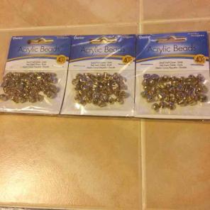 Gold Cone Craft Beads
