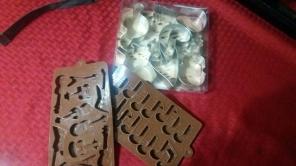 Music themed baking supplies