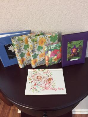 6 Photo Albums Holds 4x6 Pictures