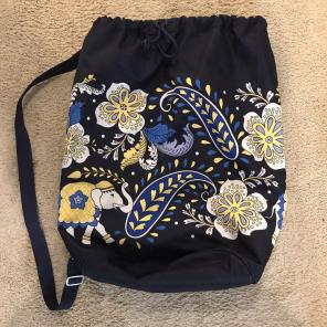 Vera Bradley Draw String Laundry bag