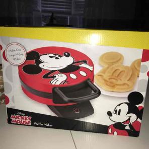 New Mickey Mouse Waffle Iron