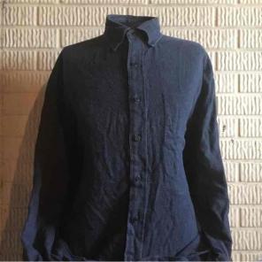 Brooks Brothers blue cotton shirt Large