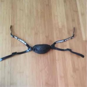 Black Under Armour Chin Strap