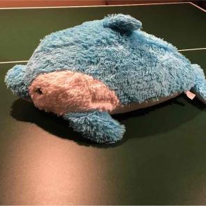 26" large dolphin pillow pet