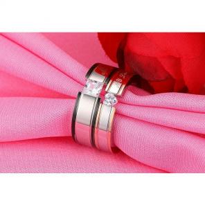 Brand VNOX Two rings "My love"