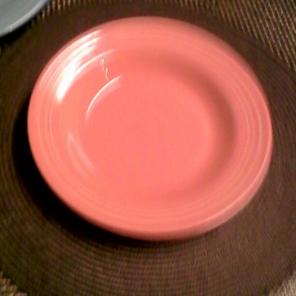 9" Pink Flamingo Fiesta Cereal Bowl WOW!