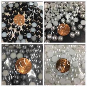 Flatback Pearl Cabochon Cell Bling Craft