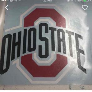 Ohio State decal