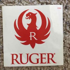 Ruger sticker