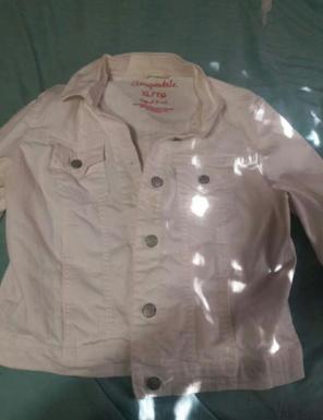 White Jean Jacket
