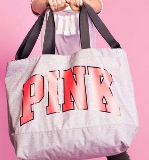 New vs pink travel bag