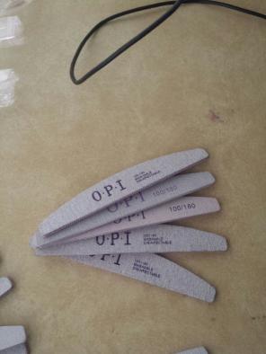5 OPI nail files