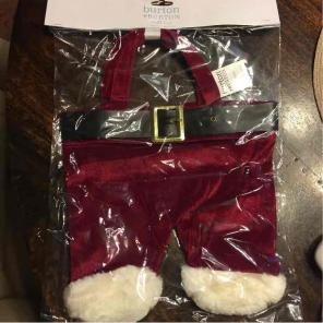 Santa Pants Wine Tote