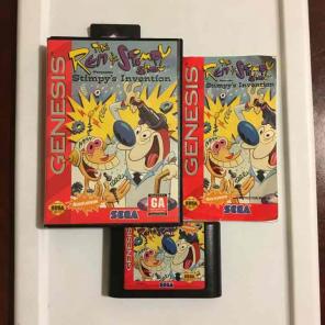 Ren and stimpy show invention sega