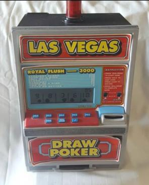 Las Vegas Draw Poker Mini Slot Machine