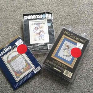 Counted Cross Stitch - 3 Kits
