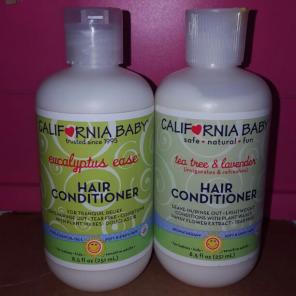 2x california baby hair conditioner 8.5